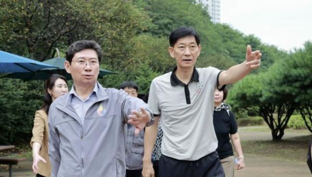 용인특례시, 수지구 '광교숲속마을 쉼터' 개선 작업 착수