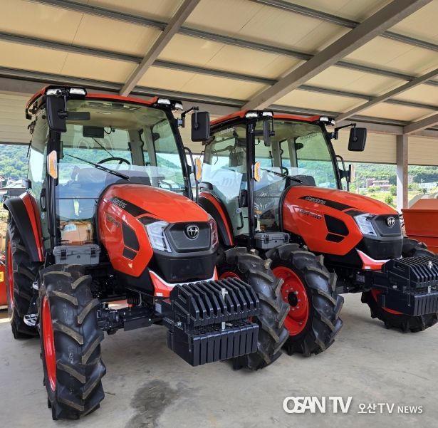 안성시농업기술센터, 경기도 최초 자율주행 트랙터 임대 실시