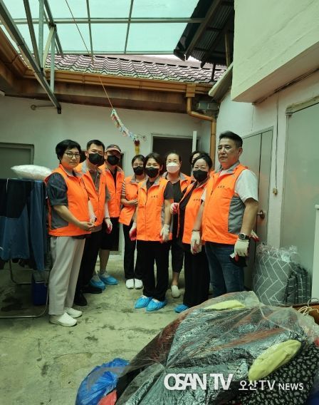 송북동 지역사회보장협의체 주거환경개선사업 실시