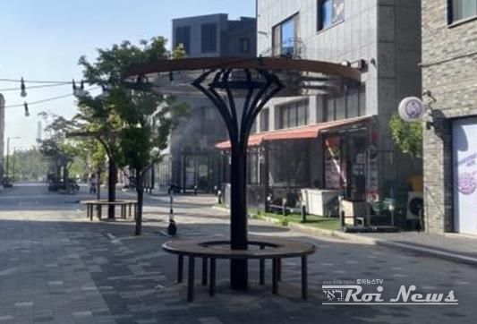 화성시, 폭염대비 새솔동 일원 물 분무시설(쿨링포그)운영