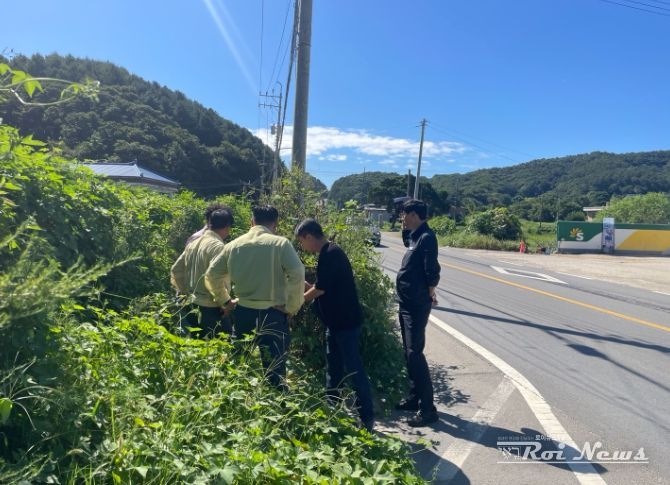이한국 의원, 지방도 367호선 금곡2리 일원 도로측구 우수관 신속한 정비 촉구