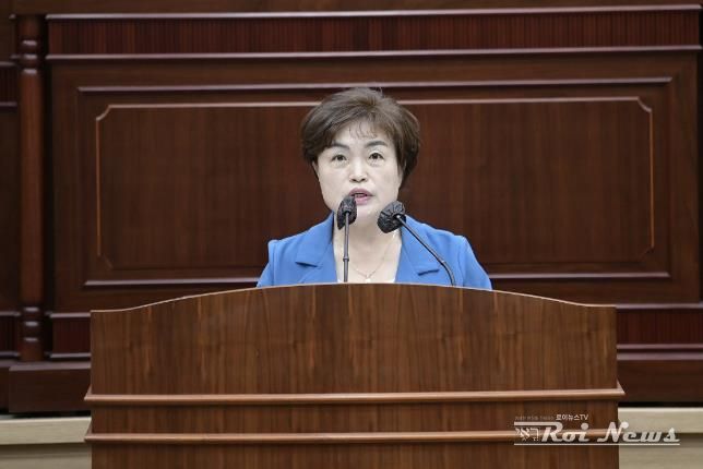 제287회 연천군의회 임시회 제1차 본회의 5분 자유발언-박양희 의원