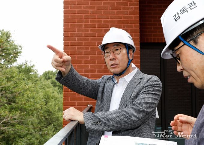 정명근 화성시장, 반다비 체육센터 현장점검 실시