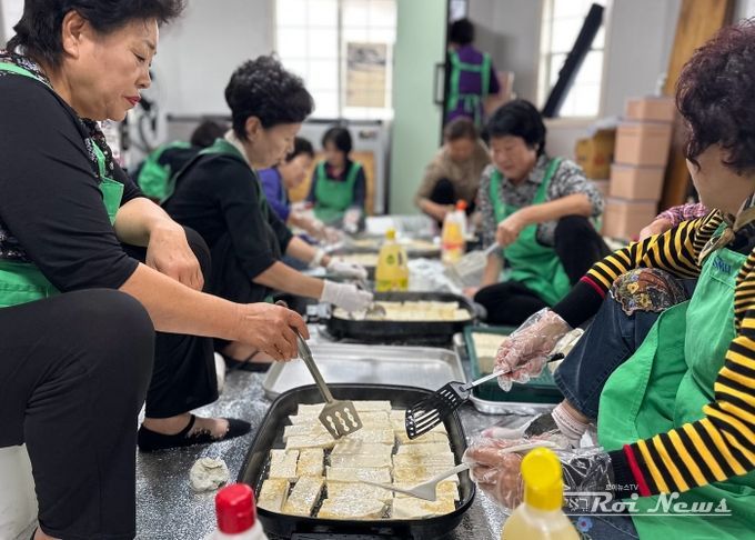 평택시 청북읍 새마을부녀회, 가을맞이 반찬 나눔