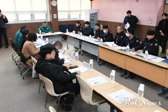 오산시, 설 명절 대비 오색시장 화재예방 안전점검 실시