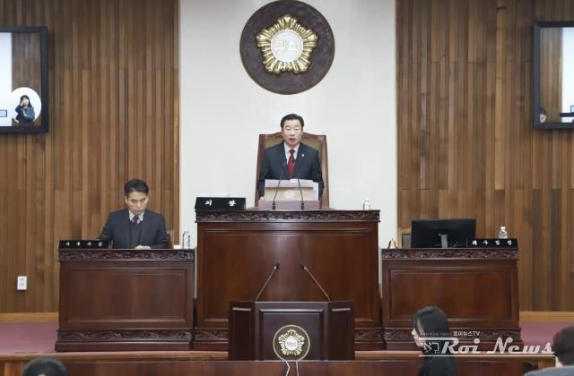 제73회 여주시의회 임시회 개회