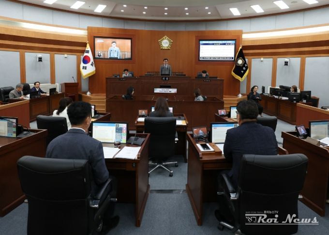 오산시의회, 제292회 임시회 개회