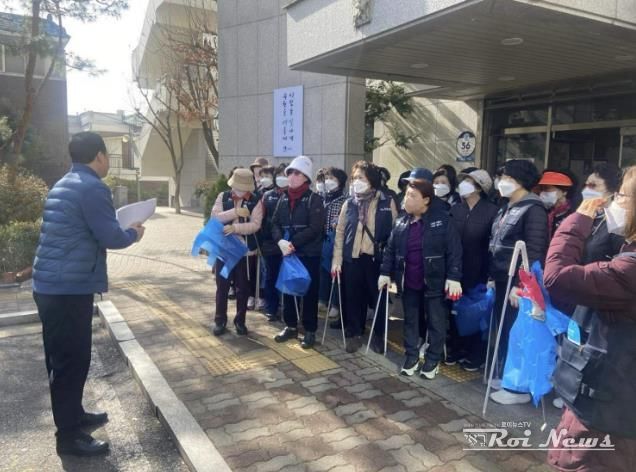 수원시 장안구 조원1동, 쾌적한 대추골 위한 봄맞이 대청소