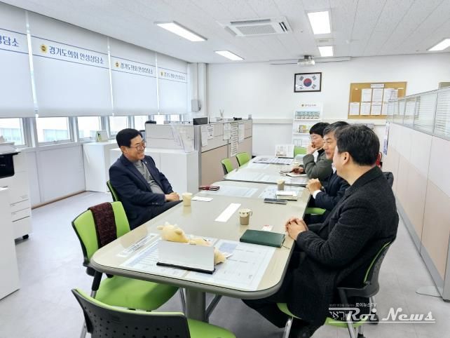 경기도의회 박명수 의원, 안성 도시 발전을 위한 정책 논의