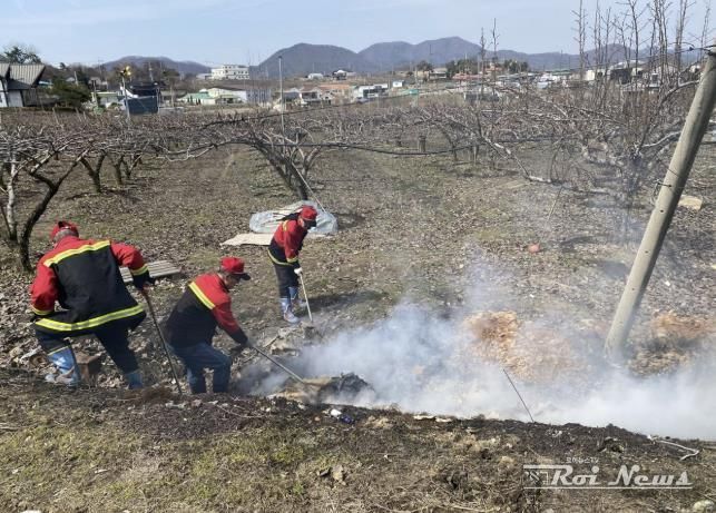 안성시, 대형산불 예방·대비 기동단속반 운영