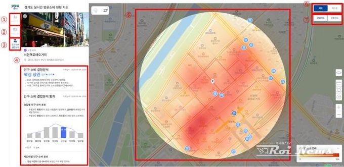 경기도민의 일상, 실시간 이동현황과 소비흐름을 알고 싶다면? '경기데이터드림'에서 확인하세요!