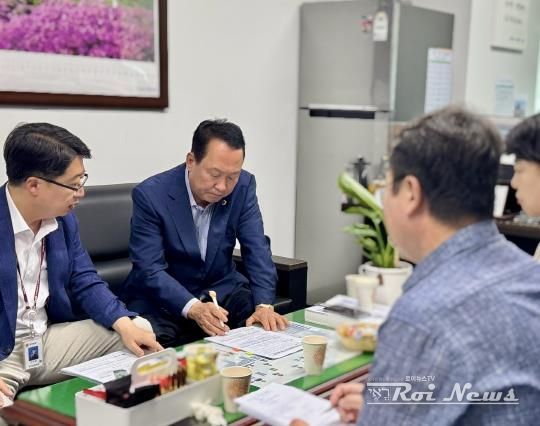 경기도의회 안계일 의원, 경기도교육청국제교육원 → 청솔교 이전 환영