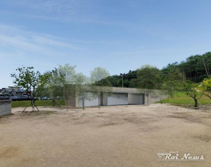 화성행궁 화장실 조감도