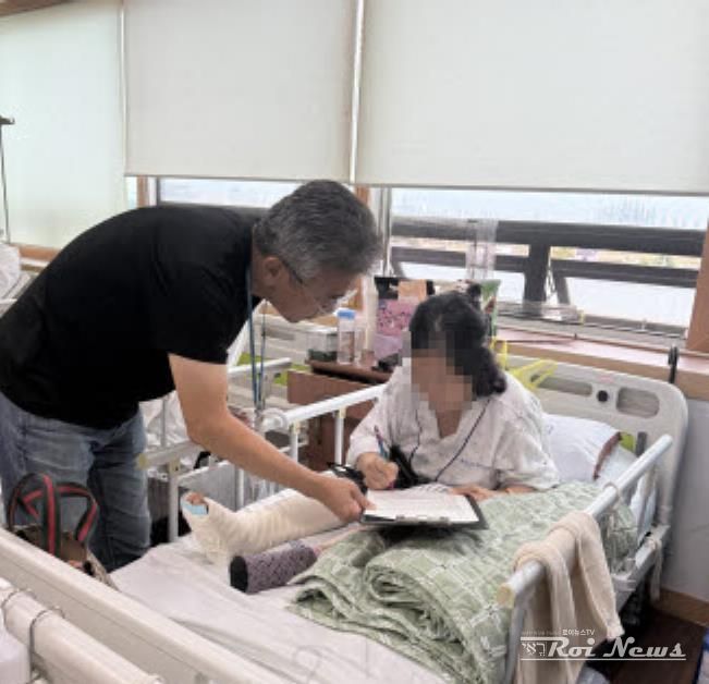 수원시 장안구 연무동, 관내 요양병원에 민생회복 소비쿠폰‘찾아가는 신청’ 2차 실시