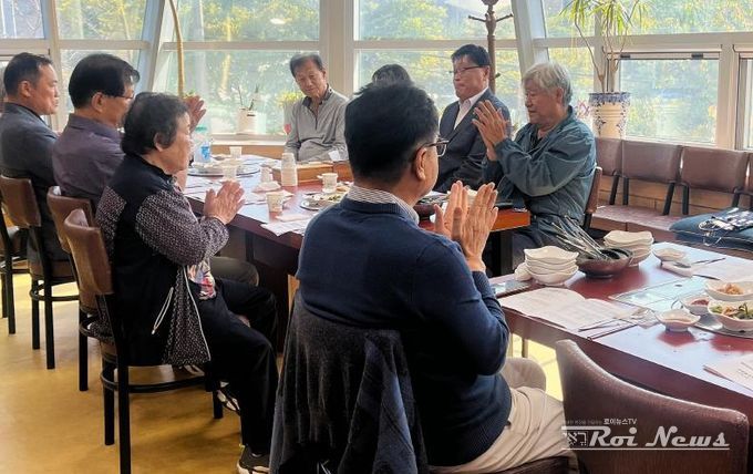 평택시 안중출장소, 서부 5개 읍면 경로당협의회장과 간담회 개최