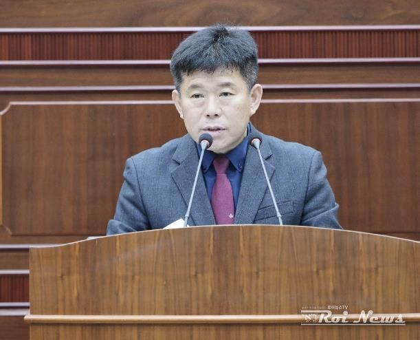 연천군의회 박운서 의원, 5분 자유발언