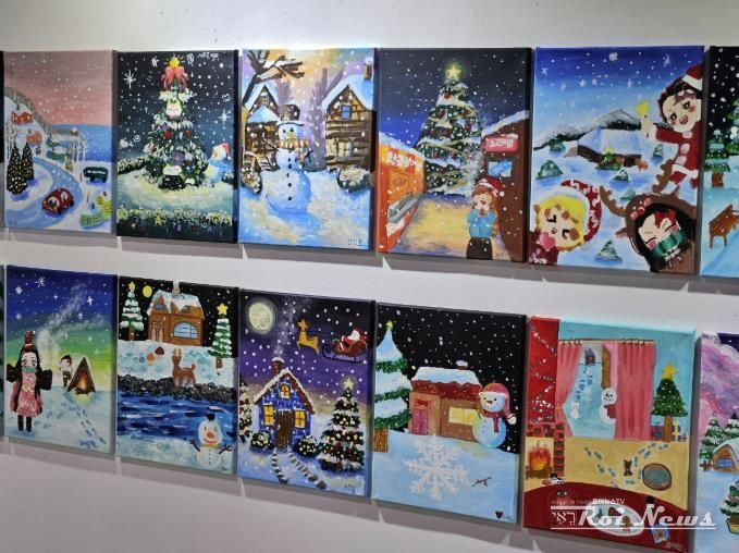 수원시 영통구 망포2동 망포갤러리에서 열린 따뜻한 겨울 전시회