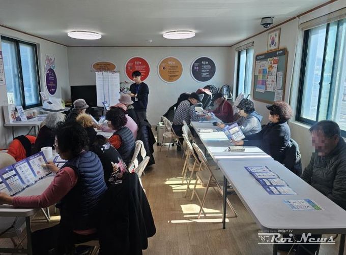 평택시 안중보건지소, '활기찬 노후! 건강한 경로당 만들기' 운영