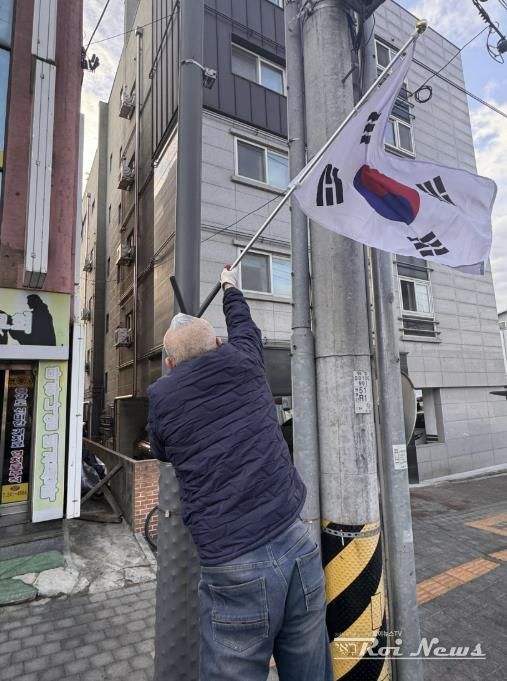 수원시 팔달구 화서1동 새마을지도자협의회, 제107주년 3·1절 태극기 달기 운동 전개